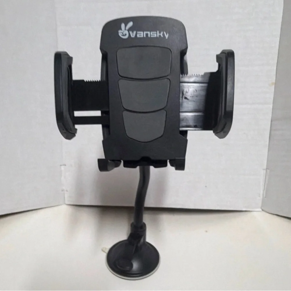 Vansky Black Universal Car Phone Mount with Flexible Neck